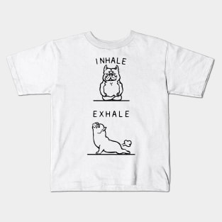 Inhale Exhale American Bully Kids T-Shirt